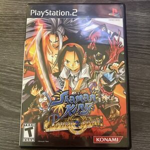 Shaman King: Power of Spirit (Sony PlayStation 2, 2004) complete in box